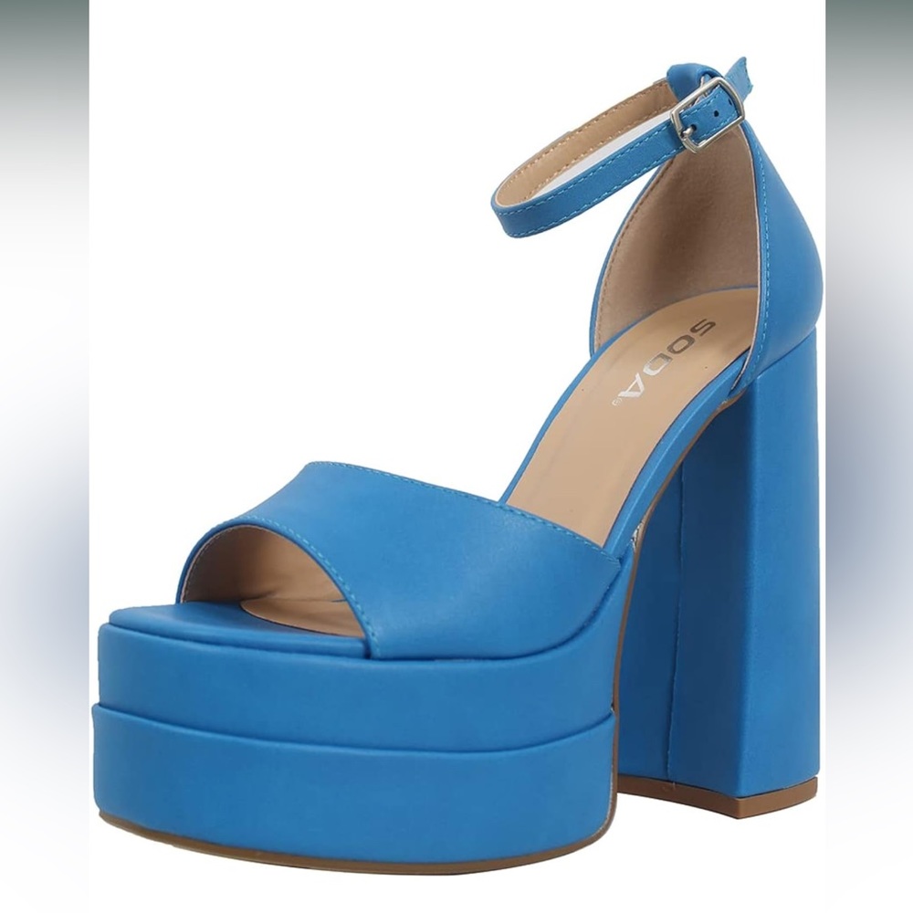 Soda Chunky Heels